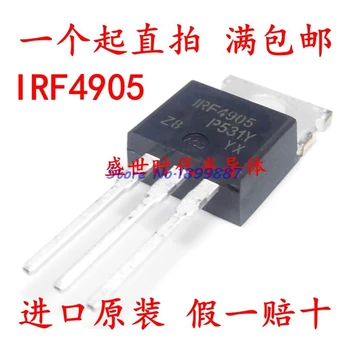 

10pcs/lot IRF4905 IRF4905PBF TO-220 MOS FET P channel field effect 74A 55V 200W new original In Stock