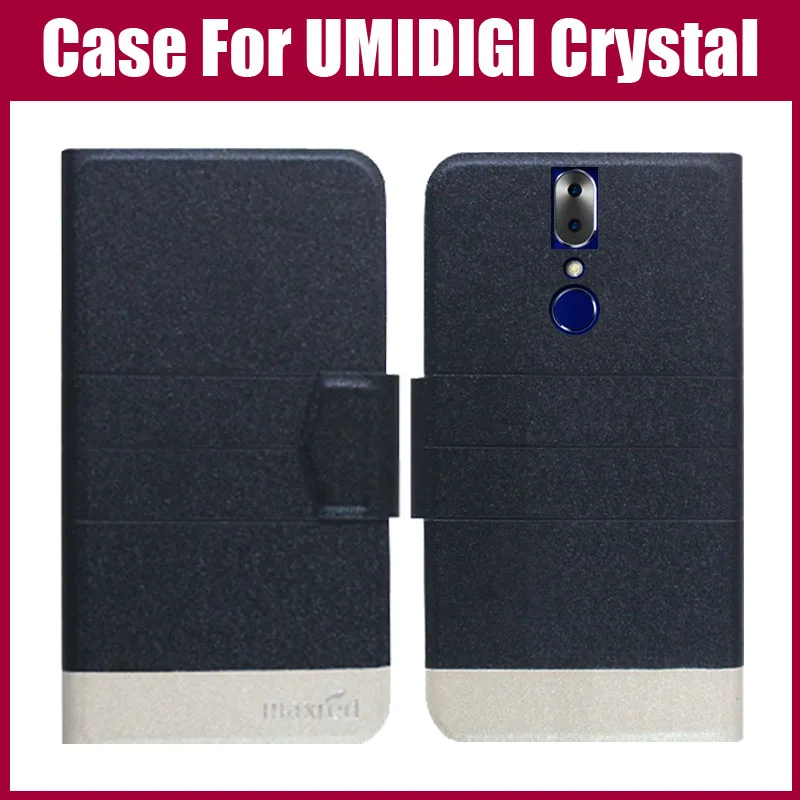 

Hot Sale! UMIDIGI Crystal Case New Arrival 5 Colors Fashion Flip Ultra-thin Leather Protective Cover For UMIDIGI Crystal Case