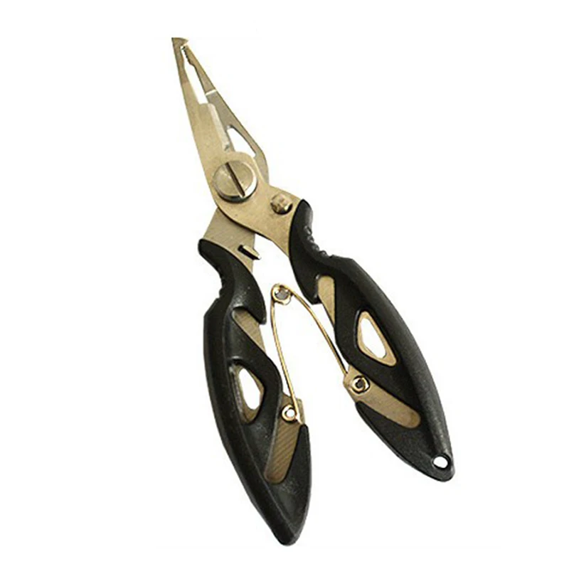 1PC Fishing Pliers Multifunctional 13cm Fishing Boating line Cutter Secure Pliers Tackle Tool
1PC Fishing Pliers Multifunctional 13cm Fishing Boating line Cutter Secure Pliers Tackle Tool