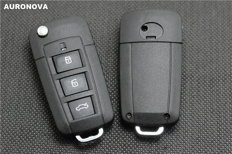 Auronnova новое обновление складной ключ оболочки для hyundai Sonata NF 3 кнопки чехол для дистанционного ключа от машины