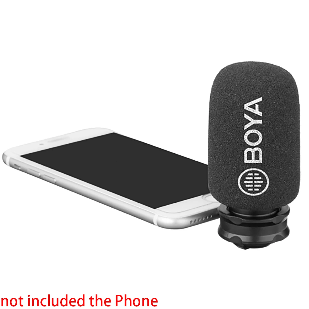 BOYA BY-DM200 Студийный микрофон для IPhone микрофон IOS разъем запись студия iPhone микрофон Lightning