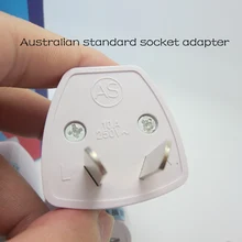 10 шт./лот Travel Adapter о разъем Мощность Plug Австралия стандарт преобразования