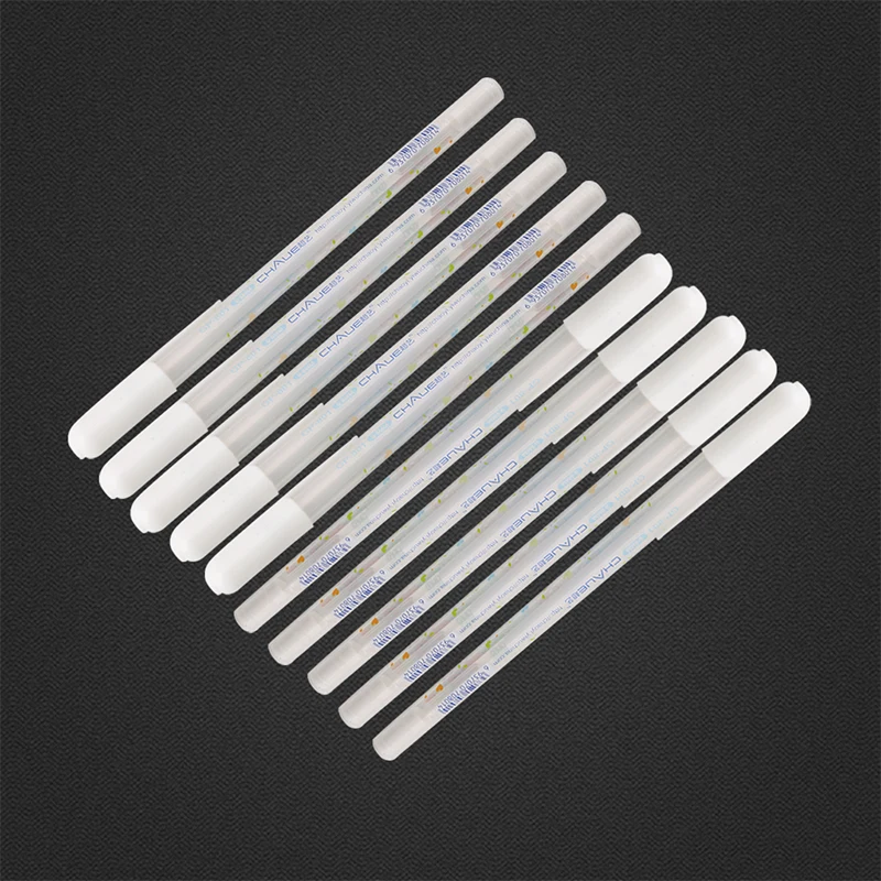 

1PC White Hook Liner Pens Signature Marker Black Paper Highlighter Reviser 0.8mm