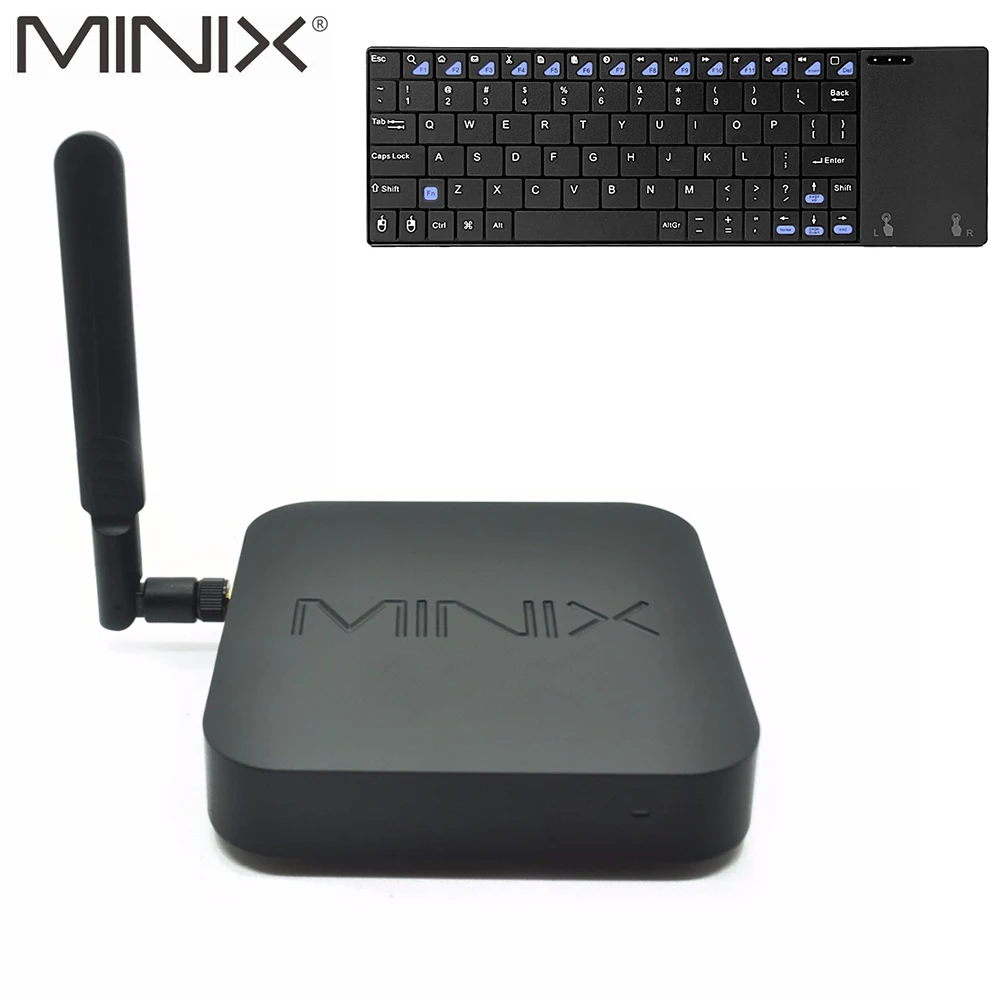 MINIX NEO Z83 4 плюс ТВ коробка + K2 официальный Windows 10 Мини ПК с монтажным