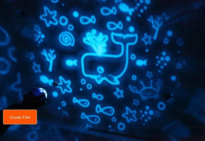 LED Night Light Romantic Starry Sky Rotate Projector Lamp Universe LED Lamp Novelty Baby Colorful Light For Kids Birthday Christmas Gift (17)