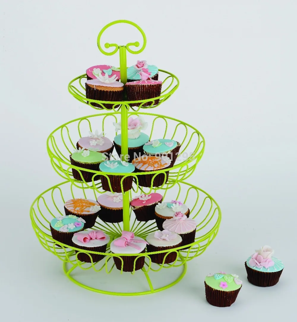 Free shipping NEW!1 set fruit basket cupcake stand birthday party hotel