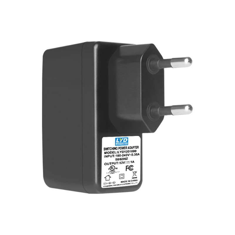12 V/1A US/EU/AU блок питания AC/DC адаптер 100 240V 50 60HZ противопожарное зарядное устройство