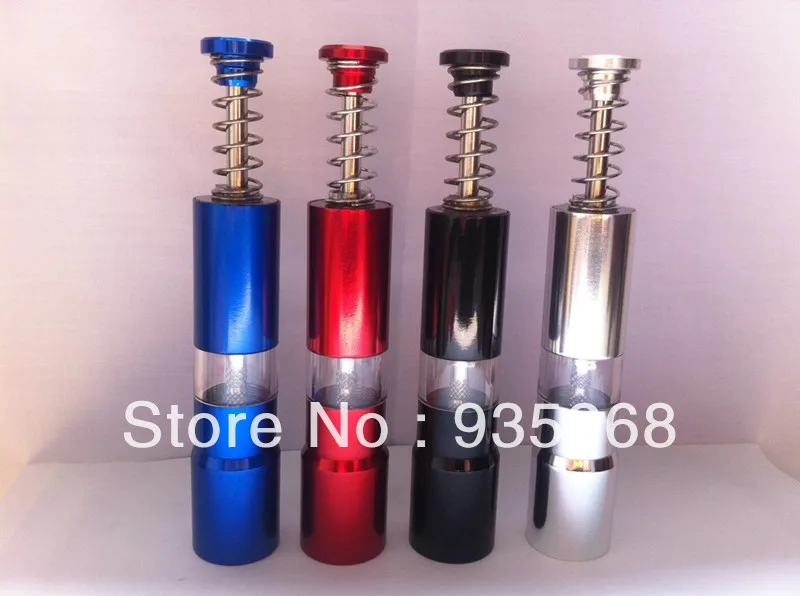 Free shipping ! Aluminium black Manual pepper grinders-in Mills from