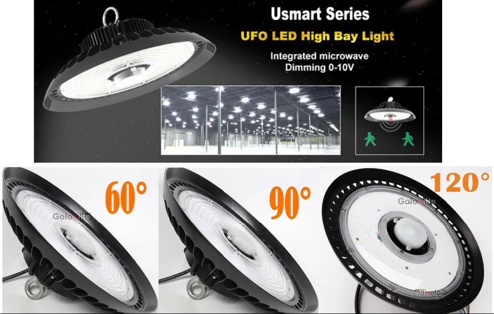 200w sensor led high bay light