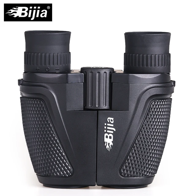 US $19.79 BIJIA 12x25 BAK4 Prism Porro Binocular Professional Portable Binoculars Telescope For Hunting Sport