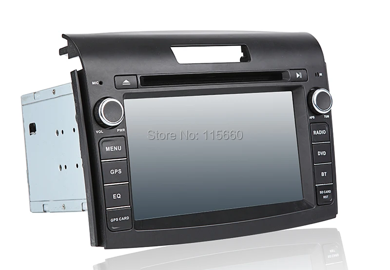 Side of Honda CRV 2012