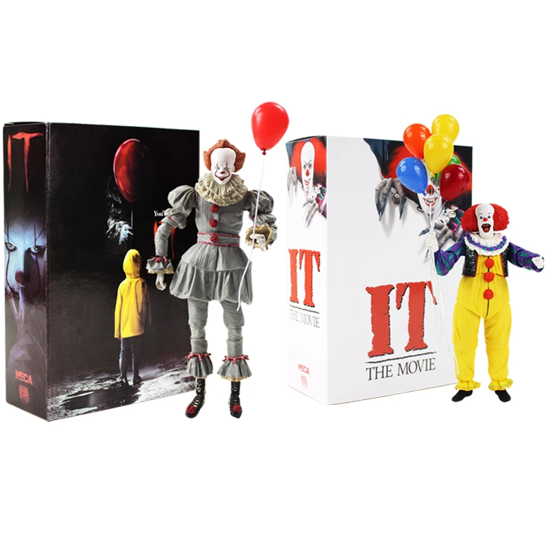 Экшн фигурка из фильма ужас NECA Joker With воздушные шары Pennywise модель игрушки подарки