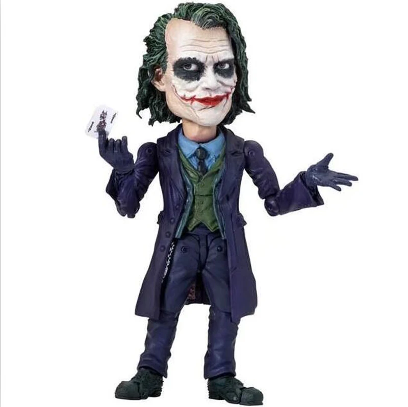 The Dark Knight Batman Movie The Joker Bane Catwoman Figure Movable Eyes Joint Collectible Model Toys PVC Action Figures Doll (23)