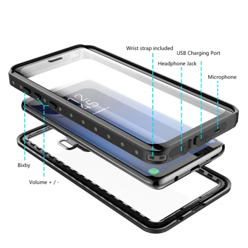 waterproof case for samsung S9plus (24)