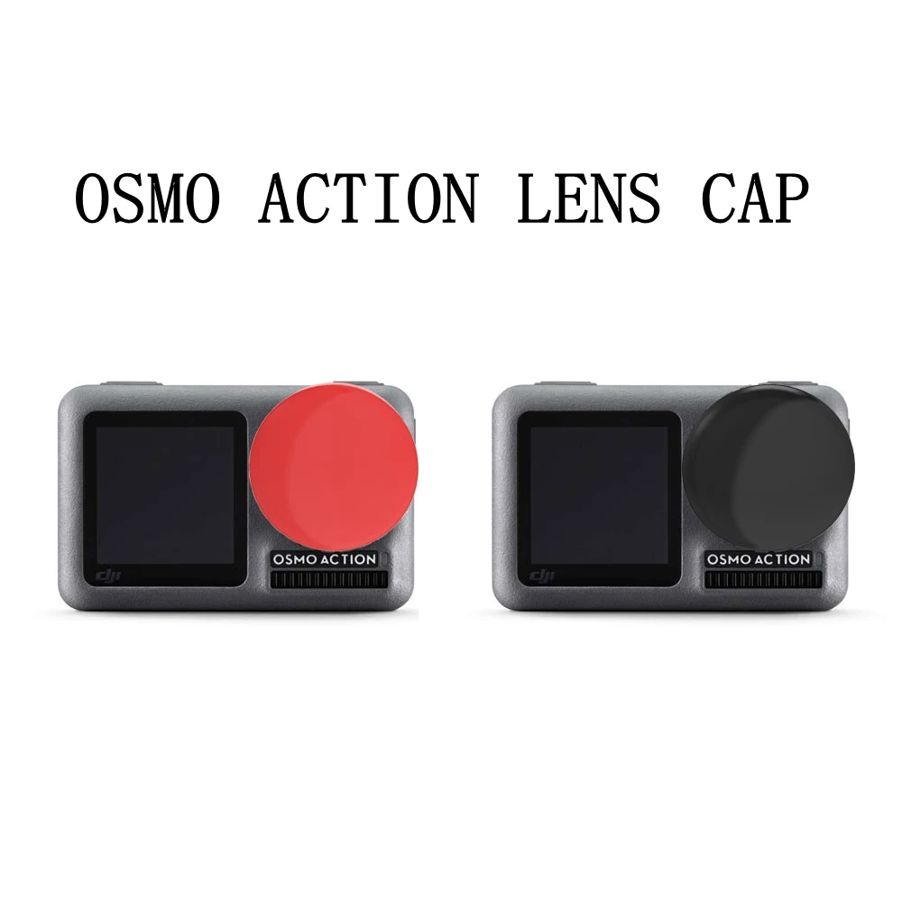 

Lens Cap Sports Camera Silicone Protective Cover Guard Case Lens Protector Dust Proof Holder For DJI Osmo Action Accessories