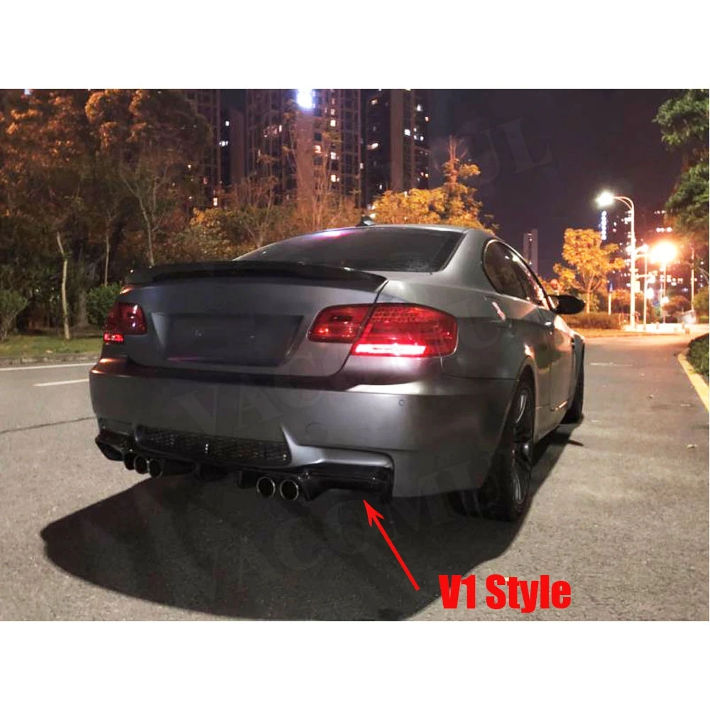 Задний спойлер из углеродного волокна с диффузором для BMW E92 M3 Coupe E93 кабриолета 2009