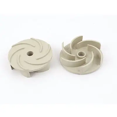 

Replacement 10mm Inner Diameter 6-Vanes Impeller Motor Fan Blade Wheel 2Pcs