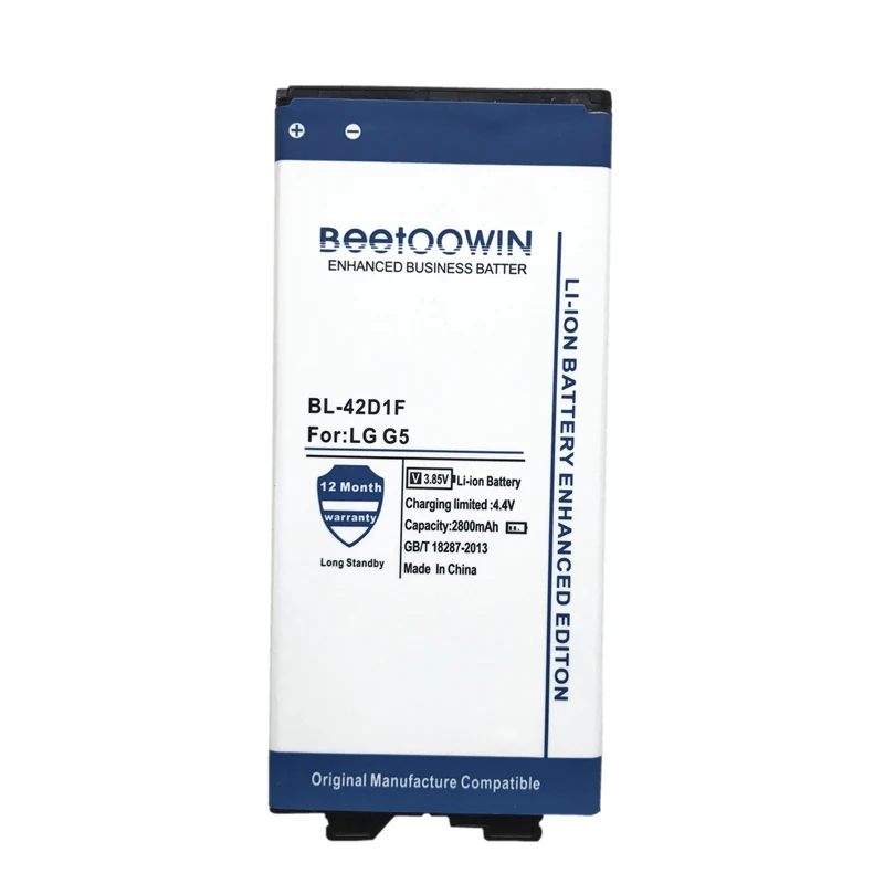 Beetoowin BL-42D1F для LG G5 H820 H850 H860N H860 H868 F700K H830 VS987 Bateria 2800 мАч BL42D1F