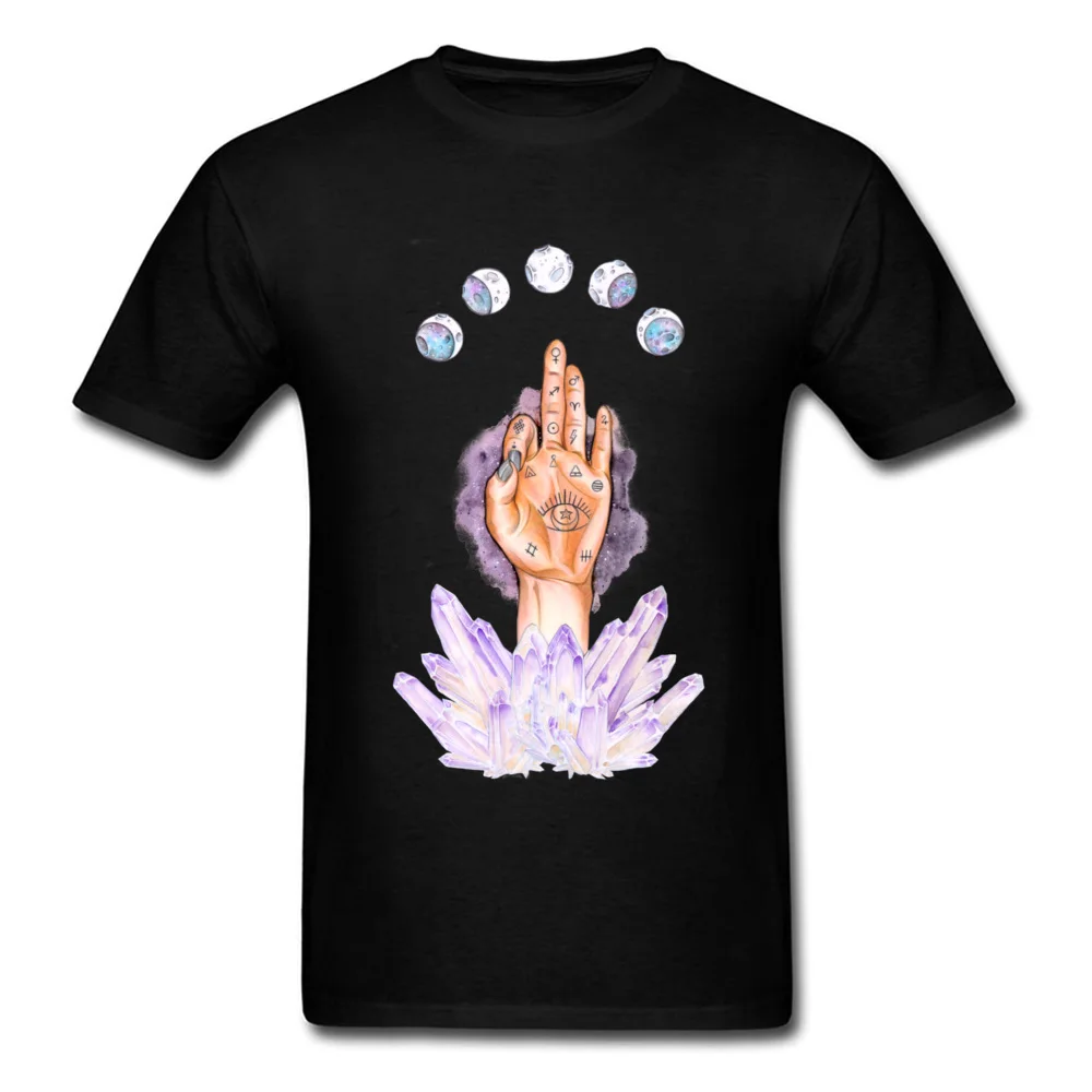 Astral Hand T Shirt 2018 New Fashion Crewneck Crazy Short Sleeve 100% Cotton Men T-shirts Printing T-shirts Drop Shipping Astral Hand black