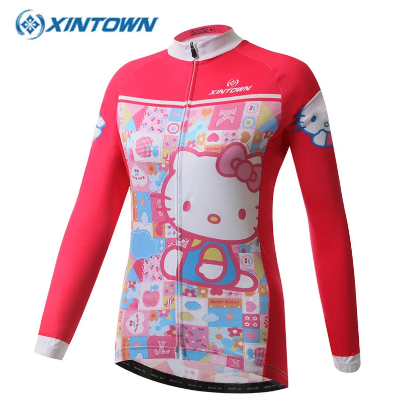 XINTOWN Велоспорт Джерси зимний длинный велосипед тепловой флис Ropa Roupa De Ciclismo Invierno Hombre Mtb Одежда 17 цветов - Цвет: 16