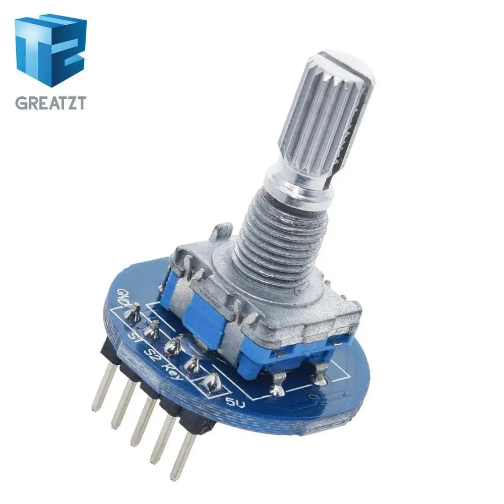 Модуль роторного кодировщика GREATZT для Arduino датчик разработки кирпича круглая