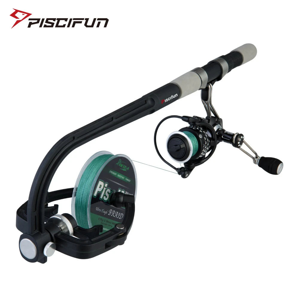 Fishing Line Reel Winder Spooler Potable Machine Station System Spinning Casting