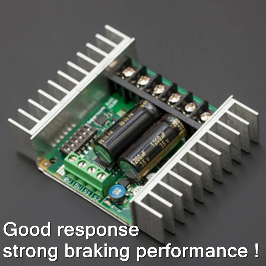

Original Double,Two channel 25A dc motor Drive board,Suitable for high voltage power supply of the robot