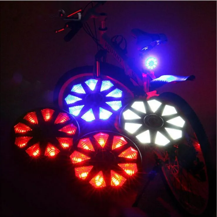 

Bicycle lighting water resistant 4 modes bike bicycle scooter front nights Cycling Rear Lights