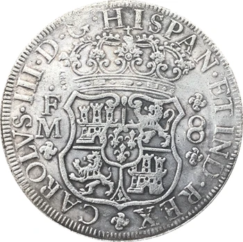 

1770 Mexico MF 8 REALES COIN COPY