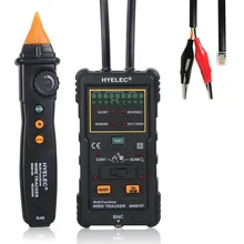 MS6816 профессиональный многофункциональный кабель провода трекер RJ45 RJ11 красный кабель тест er трек телефонной линии DC тест уровня инструмента