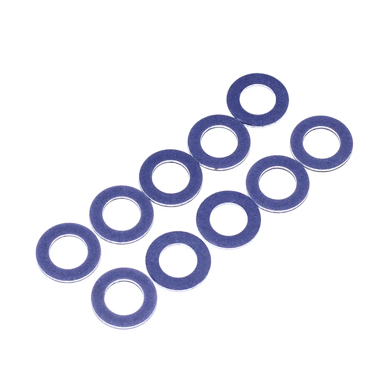 

10pcs Fit for TOYOTA Engine Oil Drain Plug Seal Washer Gasket Rings 90430-12031 Car Accessories Auto Replacement Parts