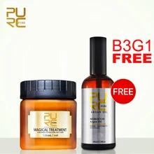 Купить 3 шт. получить 1 бесплатно Очищающая маска для волос делает волосы гладкими мягкие шелковистые увлажняющие поврежденные восстанавливающие волосы и марокканское чистое аргановое масло