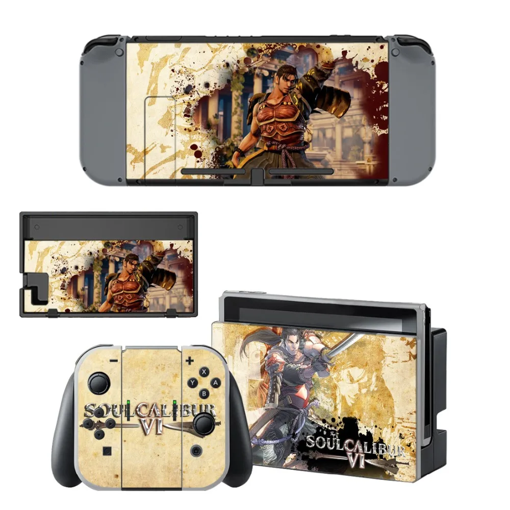 

Adesivo Nintendoswitch Vinyl Decal Stickers Nintend Swtich Sticker Skin Vinilo Switch Pegatinas Cover Wrap For NS Soul Calibur 6