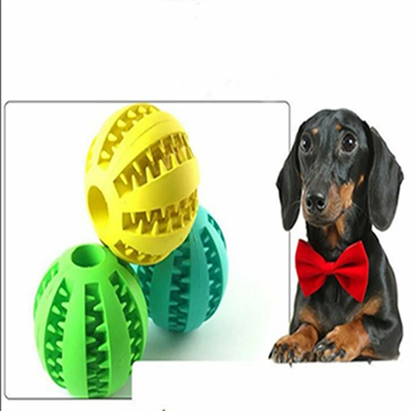 Pets Skipping Ball Dog Chew Toys Dog Toy Elastic Natural Rubber Mint Ball Feeding Balls Pet Puzzle Toys Wholesale Dropship (5)
