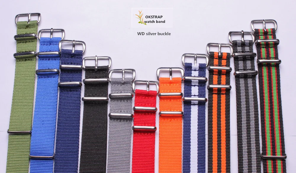 DW silver buckle 18  20 22 24 mm_