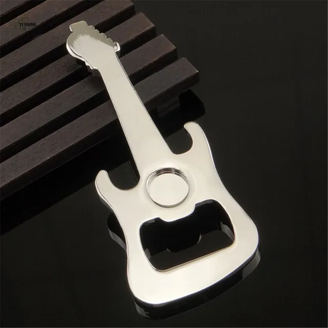 yi hong gift zinc alloy beer guitar bottle opener bottle opener