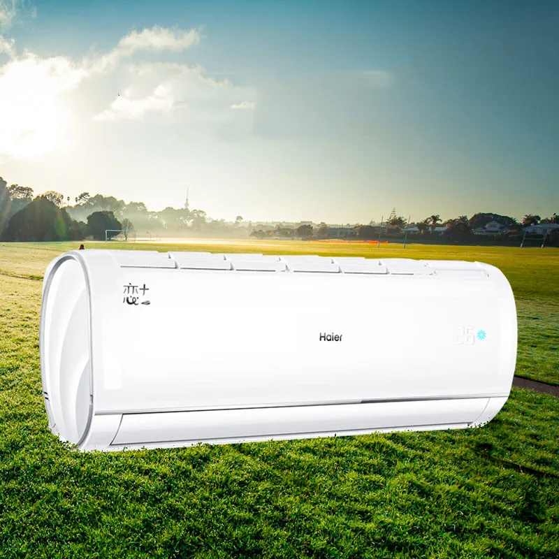 Gran 1.5HP refrigerado por aire acondicionador de aire del hogar de la pared-ascendieron de frecuencia fija aire acondicionado energía fuerte ventilador de refrigeración AC-25