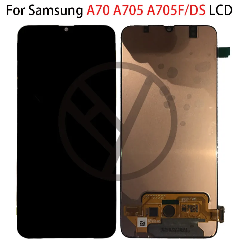 6.7' For Samsung Galaxy A70 LCD A705 A705F SM-A705F Display Touch Screen Digitizer Assembly A70 2019 For SAMSUNG A70 LCD A705DS