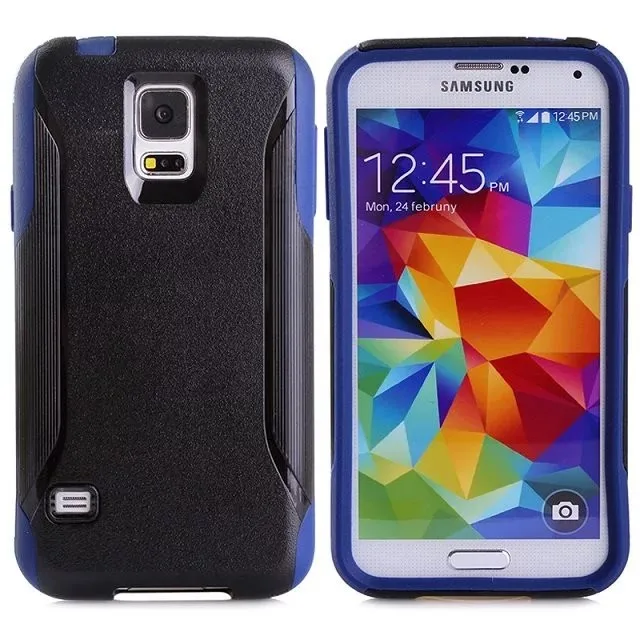 DHL,, высококачественный ПК+ ТПУ чехол для Samsung Galaxy S5. 2 в 1 шт+ жесткий чехол из термопластичного полиуретана для Samsung Galaxy S5, 100 шт/партия