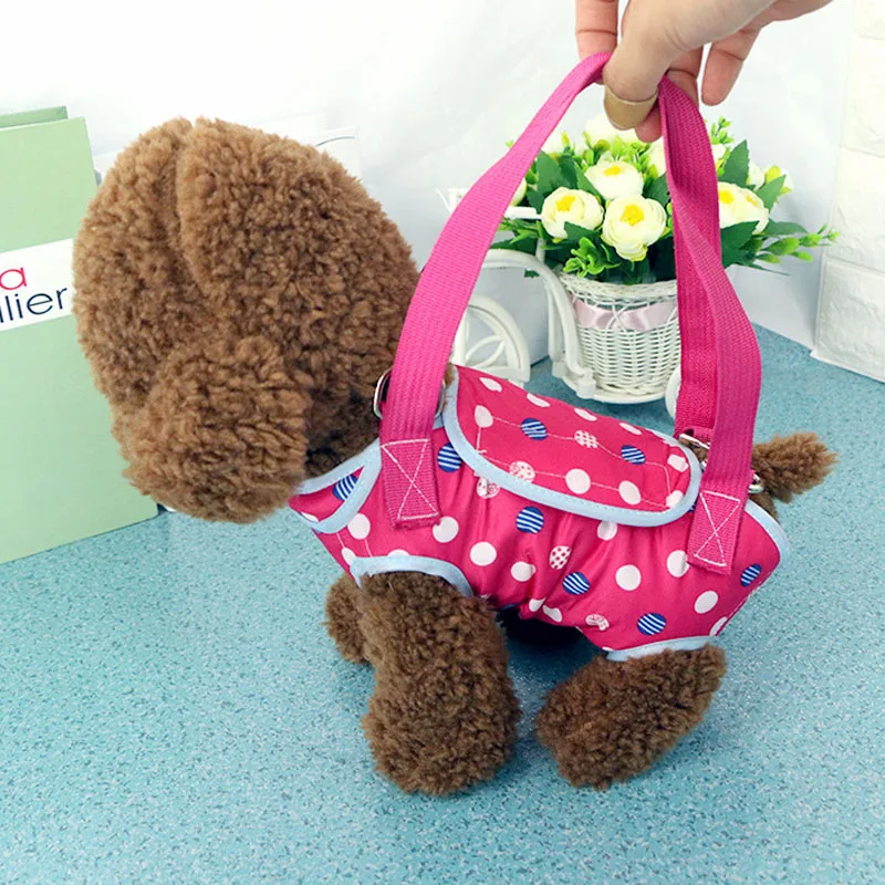 Pet Bag Dog Straddle Packs Dog Handbag Outgoing Convenient Four-legged Bag Traction Rope Cat Dog Backpack Pet Supplies