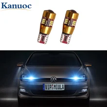 2x Canbus T10 194 168 W5W Автомобильный светодиодный лампы внутреннего освещения для VW Polo Golf 4 5 6 7 GTI Passat B5 B6 B7 Jetta MK5 MK6 Bora CC