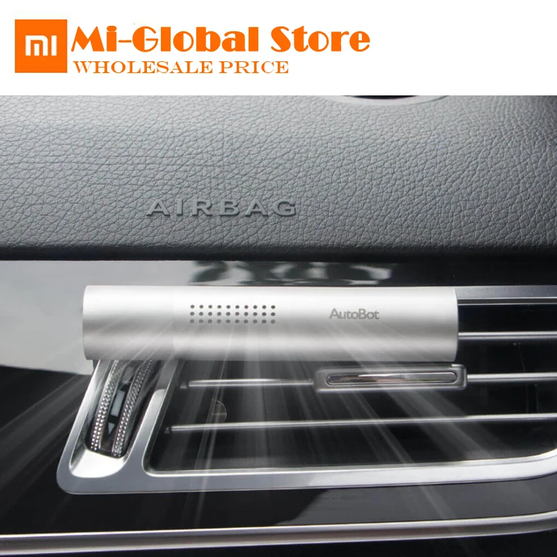 

New Xiaomi Autobot Car Incense Diffuser Freshener Perfume Auto Vent Fragranc Luxury Car/home Air Conditioning Vent Clip reuse