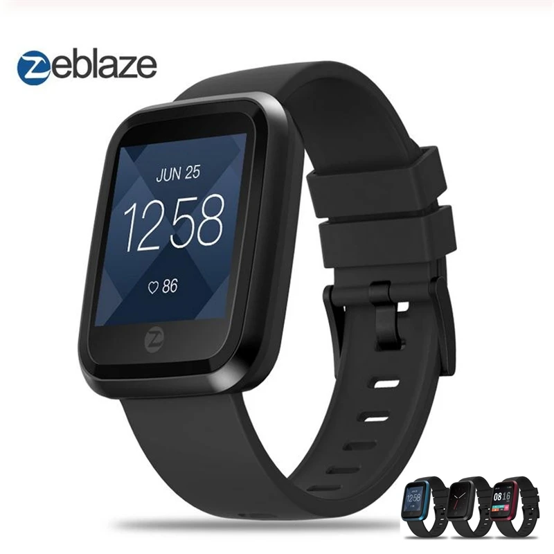 

Zeblaze Crystal 2 Smartwatch IP67 Waterproof Wearable Device Heart Rate Monitor Touch Color Display Smart Watch For Android IOS