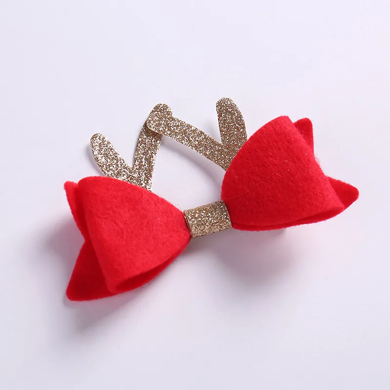 

Christmas Gift Girls Nylon Headbands Fashion Baby Girls Red Bows Nylon Headband 2018 Newborn Toddler Hair Clips Hair Accessories