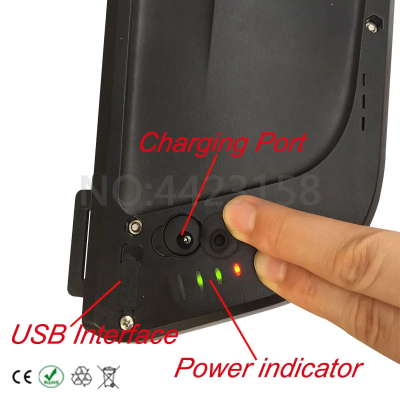 EU US без налога 36V 18AH аккумулятор ИСПОЛЬЗОВАТЬ Samsung 3500mah сотовый Электрический
