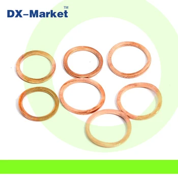 

m6*12*1 , 50pcs , m6 Seal washer, High quality Copper washers , Bolt parts