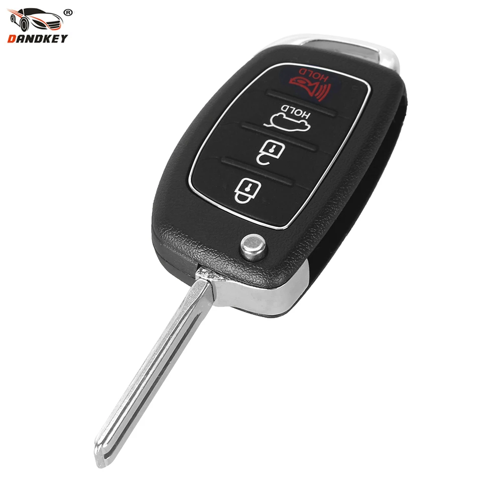 

DANDKEY 3/2+1/3+1 Buttons Flip Folding Remote Key Shell Fob Case For HYUNDAI Mistra Santa Fe Sonata Tucson Accent I30 I40 I45