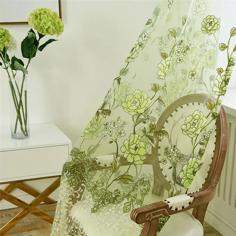 Leaves Sheer Curtain (14)