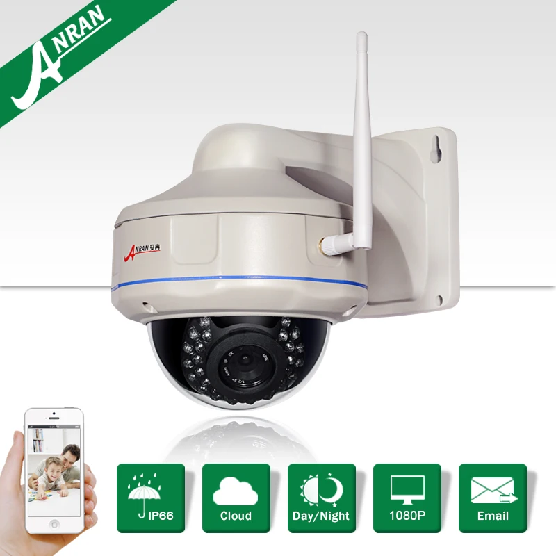 ANRAN Vandalproof Series Wireless HD 2 0MP 1080P IR Night Vision font b Outdoor b font