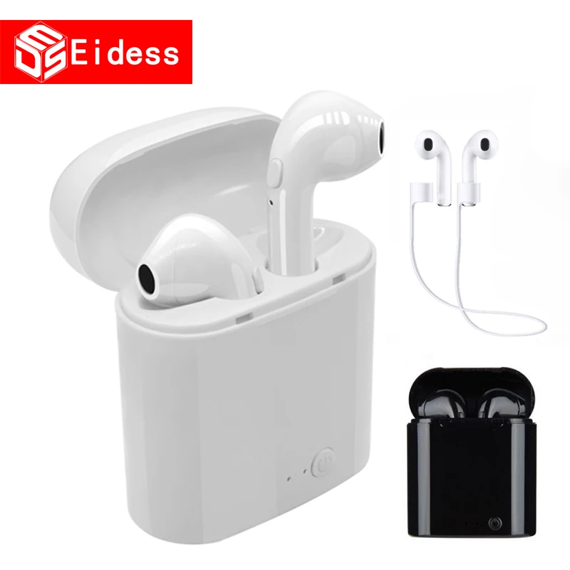 

new I7s TWS 5.0 Wireless Bluetooth Earphone Stereo Earbud Headset With Charging Box For xiaomi All tablet Smart phone earphone